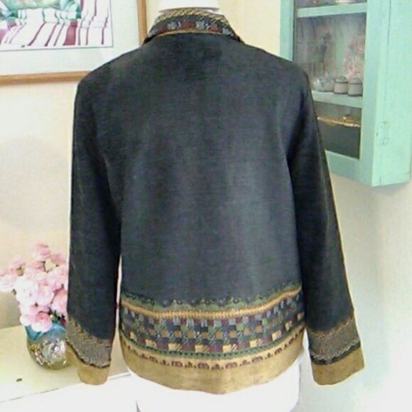 Coldwater Creek Soft Chenille Jacket - Picture 5 of 11